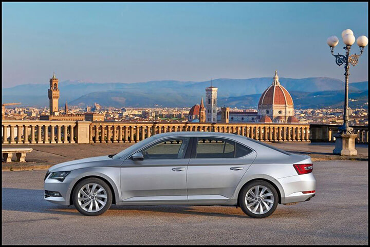 Yeni Skoda Superb,test sürüşü,otomobil