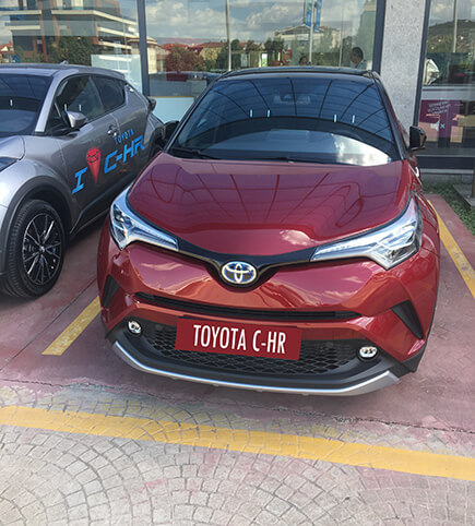 Toyota C-HR, otomobil, test sürüşü