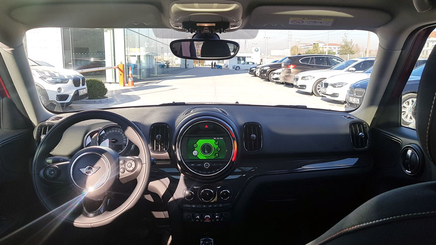 Mini Countryman iç tasarım